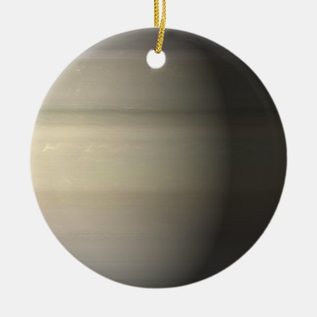 Saturn Ceramic Tree Decoration (Front)