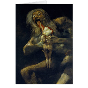 Saturn Devouring His Son by Francisco de Goya