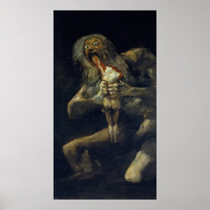 Saturn Devouring His Son (Flawless High Quality) Poster