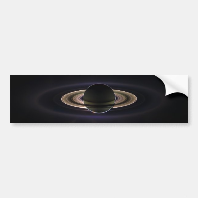 Saturn Eclipse Bumper Sticker (Front)