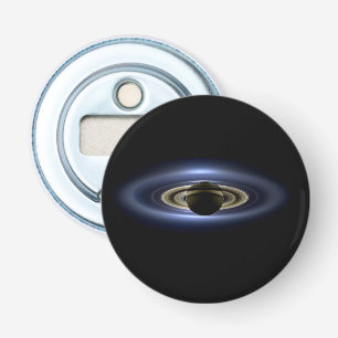 Saturn Eclipsed the Sun from Cassini Orbiter Bottle Opener