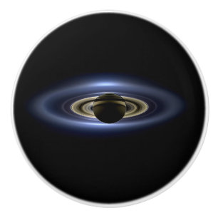 Saturn Eclipsed the Sun from Cassini Orbiter Ceramic Knob