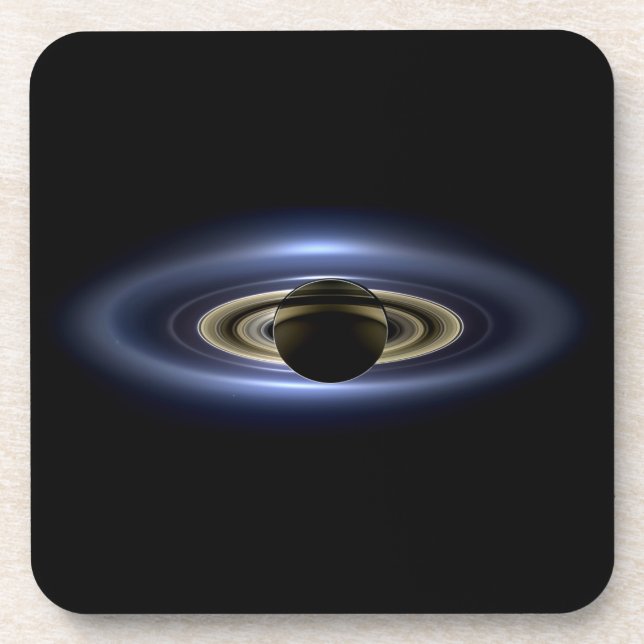 Saturn Eclipsed the Sun from Cassini Orbiter   Coaster (Front)