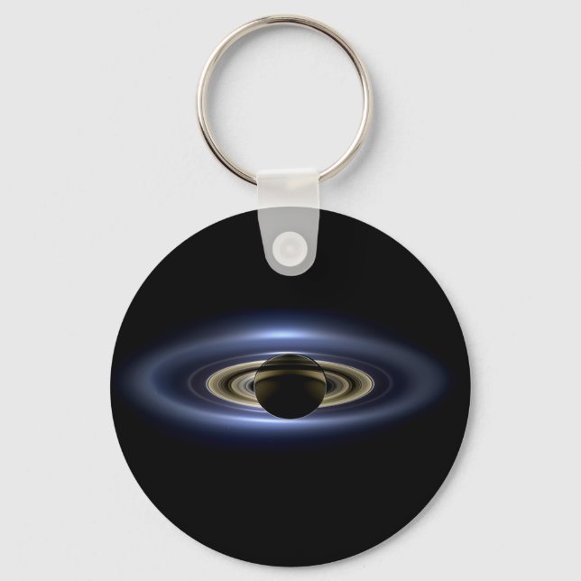 Saturn Eclipsed the Sun from Cassini Orbiter   Key Ring (Front)