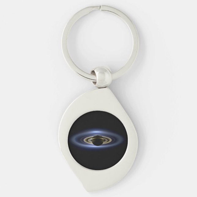Saturn Eclipsed the Sun from Cassini Orbiter   Key Ring (Front)