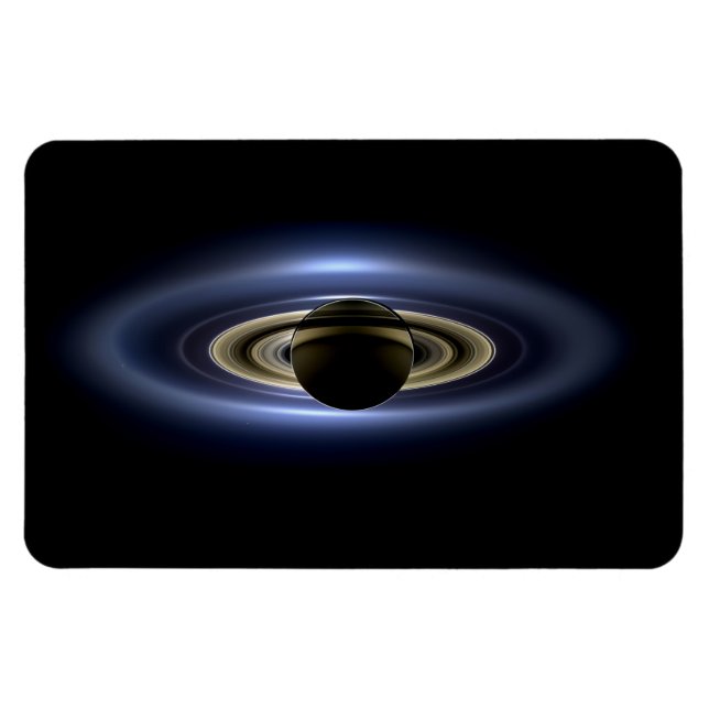 Saturn Eclipsed the Sun from Cassini Orbiter   Magnet (Horizontal)