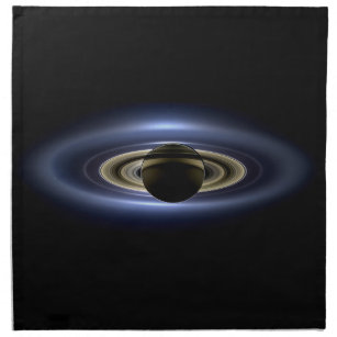 Saturn Eclipsed the Sun from Cassini Orbiter   Napkin