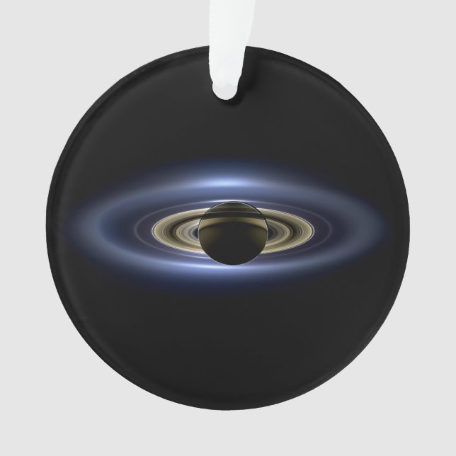 Saturn Eclipsed the Sun from Cassini Orbiter   Ornament (Front)