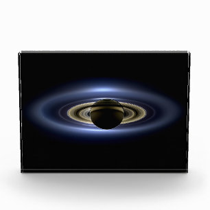 Saturn Eclipsed the Sun from Cassini Orbiter Photo Block