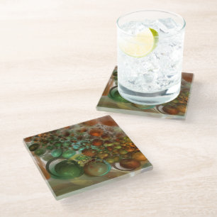 Saturn Expansion Glass Coaster