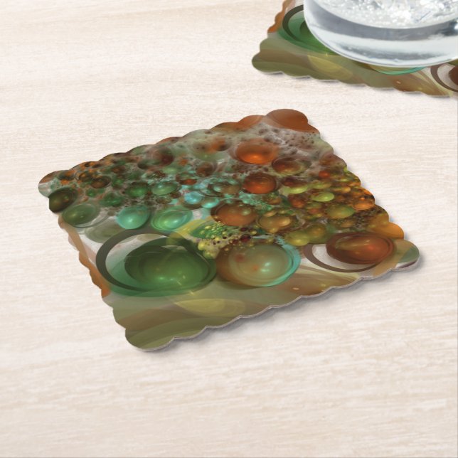 Saturn Expansion Paper Coaster (Angled)