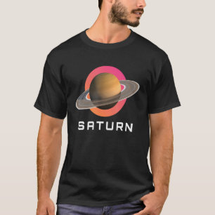 Saturn I Planets Space Galaxy Astronomer Astronomy T-Shirt
