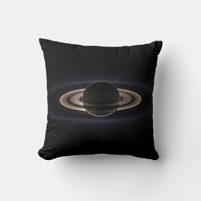 Saturn Image Taken by Cassini Spacecraft Cushion (Front)