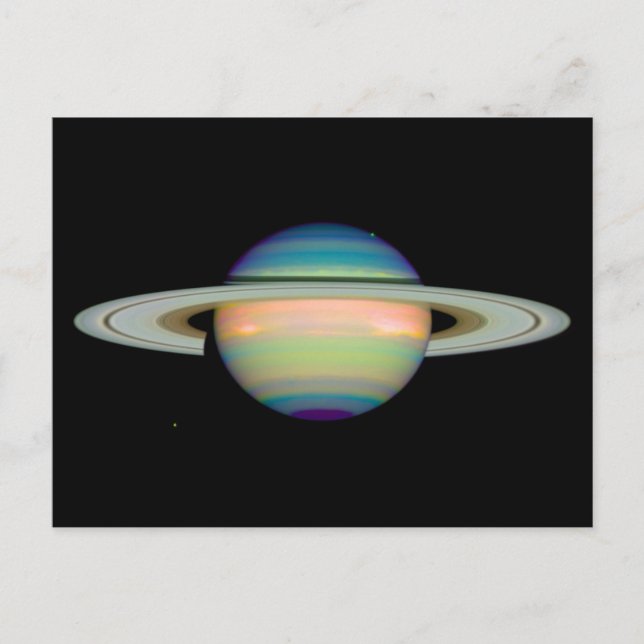 Saturn Infrared Image Postcards (Front)