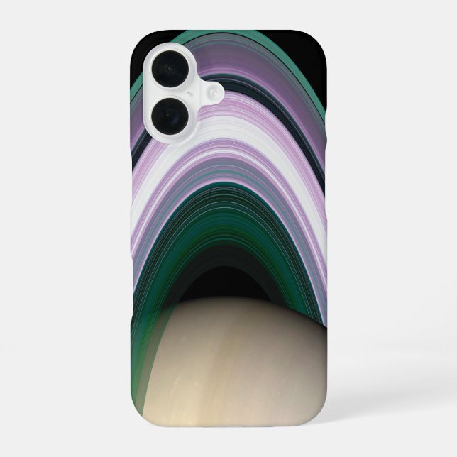 Saturn iPhone 16 Case (Back)