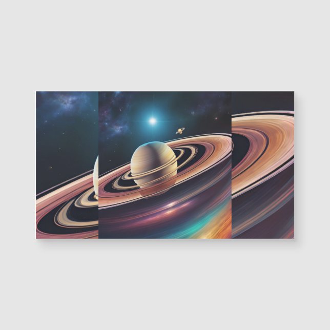Saturn Magnetic Card   (Front)