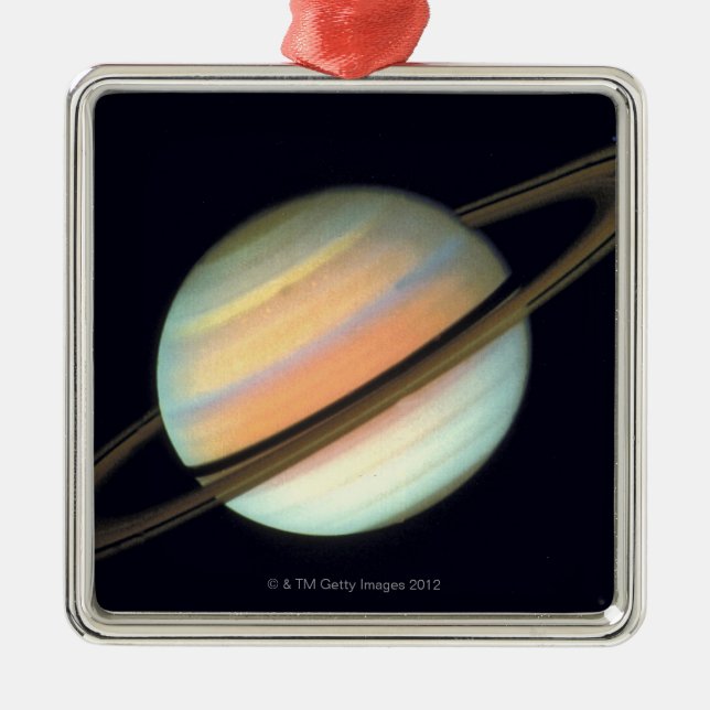 Saturn Metal Ornament (Front)