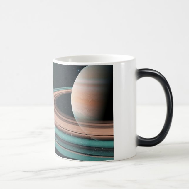 Saturn Planet Mug with Rings (Right)