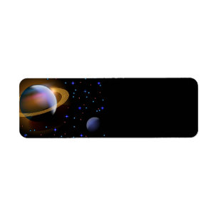 Saturn Return Address Label