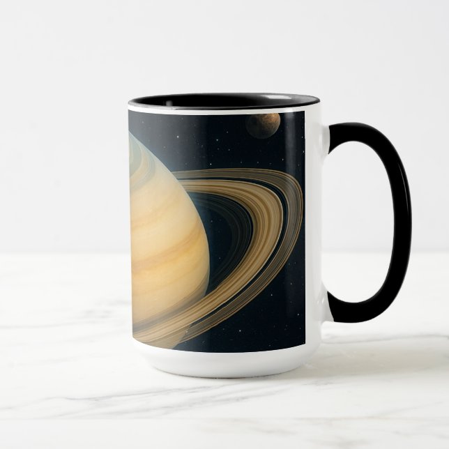 “Saturn’s Rings – Cosmic Mug” Mug (Right)