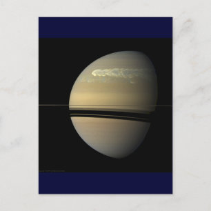Saturn Storm Postcard