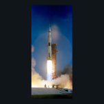 Saturn V Launch Moon Mission Poster<br><div class="desc">Saturn V Launch Moon Mission</div>