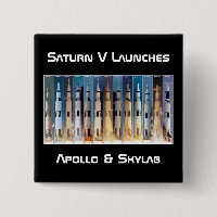 Saturn V Moon Rocket Launches