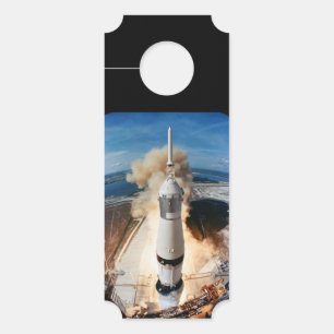Saturn V Rocket launch 1969 Apollo Spacecraft Door Hanger