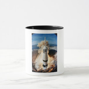 Saturn V Rocket launch 1969 Apollo Spacecraft Mug