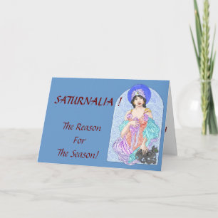 Saturnalia Season Holiday Card