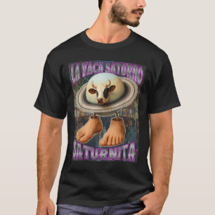 Saturnita La Vaca Saturno Italian Brainrot Birthda T-Shirt