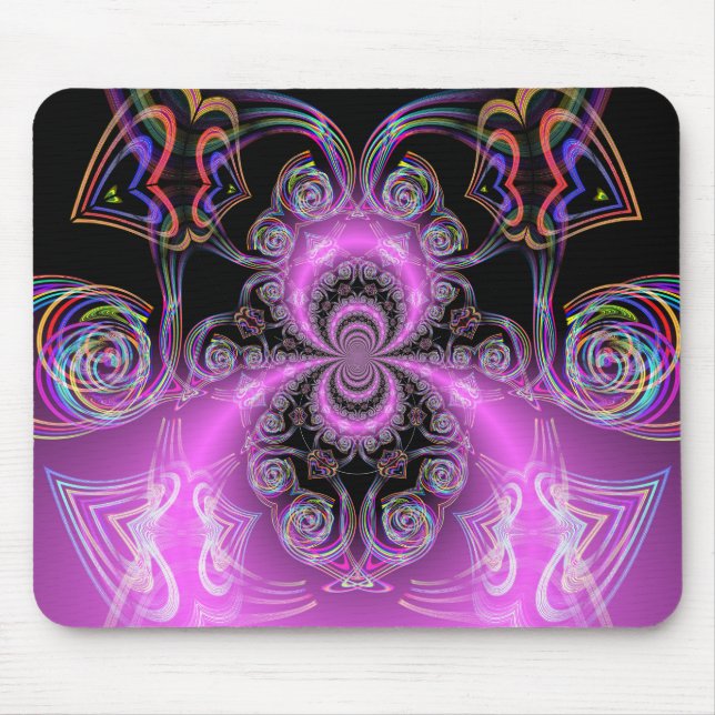 Saturn's Hearts Mouse Pad (Front)