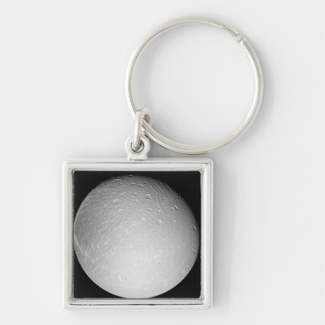 Saturn's moon Dione Key Ring (Front)