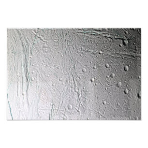 Saturn's moon Enceladus 2 Photo Print
