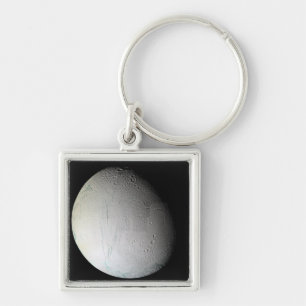 Saturn's moon Enceladus 3 Key Ring