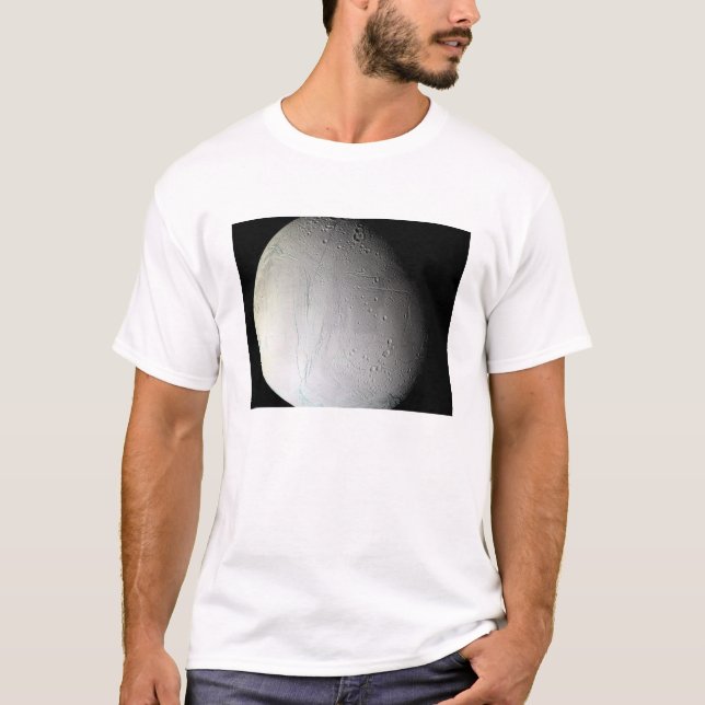 Saturn's moon Enceladus 3 T-Shirt (Front)