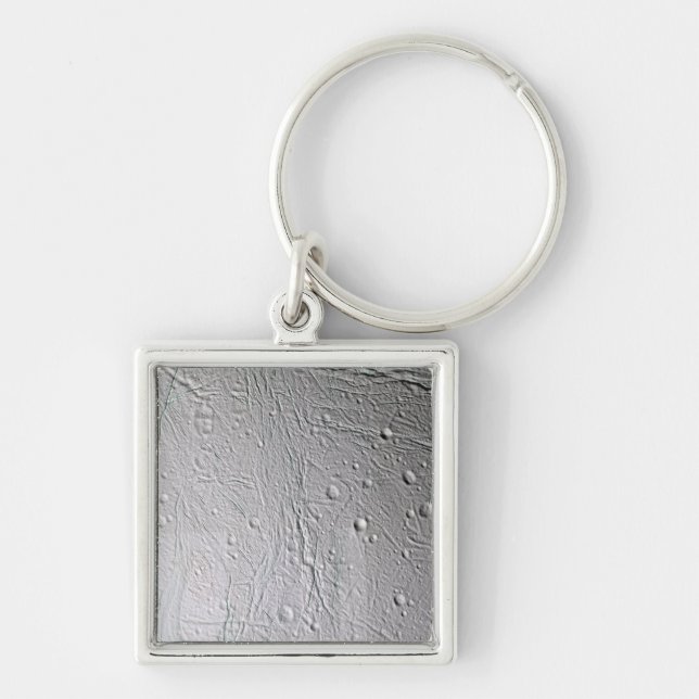 Saturn's moon Enceladus 4 Key Ring (Front)