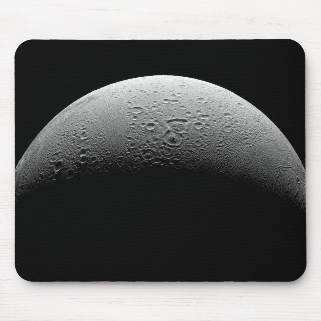 Saturn's moon Enceladus 5 Mouse Pad (Front)