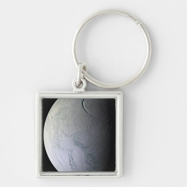 Saturn's moon Enceladus Key Ring (Front)