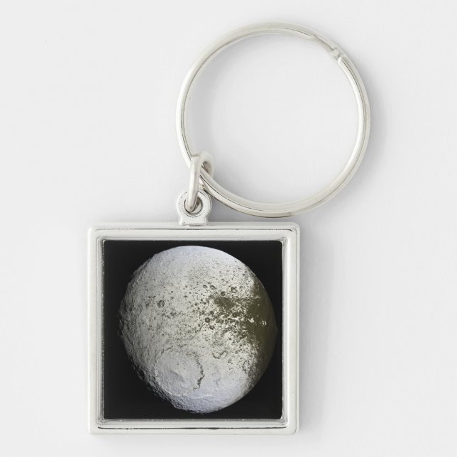 Saturn's moon Iapetus 2 Key Ring (Front)