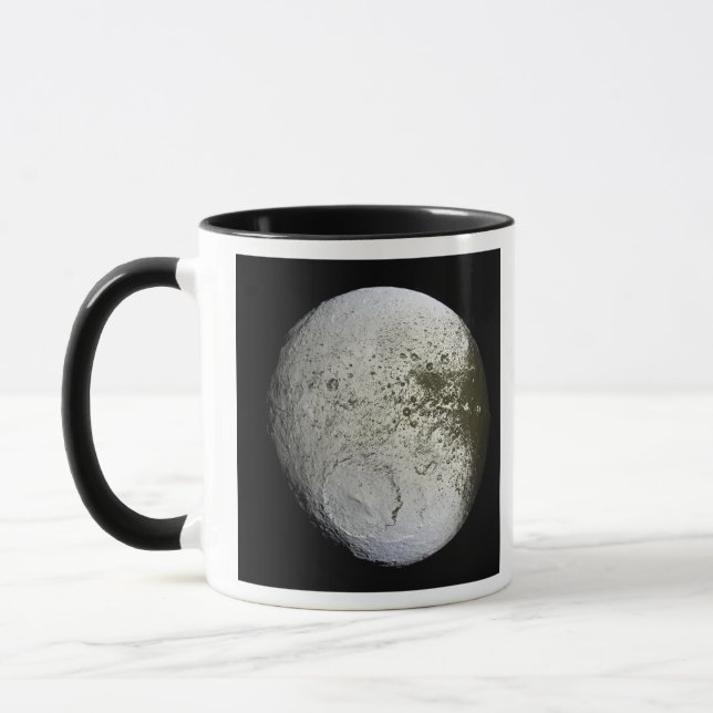 Saturn's moon Iapetus 2 Mug (Left)
