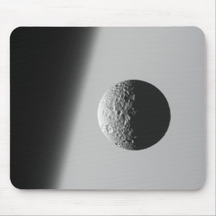 Saturn's moon Mimas Mouse Pad