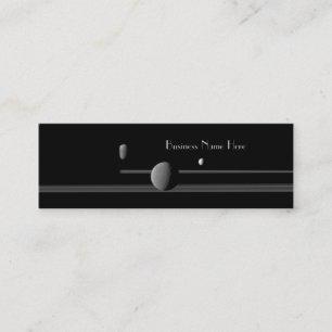 Saturn's Moons Bookmark Business Cards