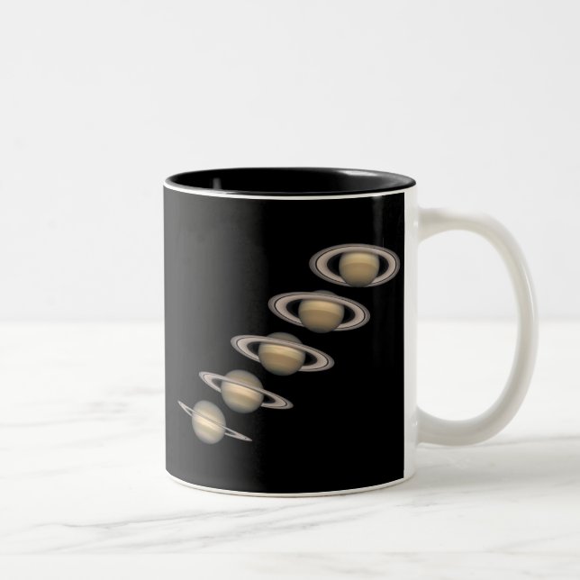 Saturn's Rings Two-Tone Coffee Mug (Right)