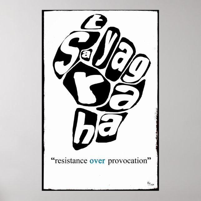 SATYAGRAHA POSTER (Front)