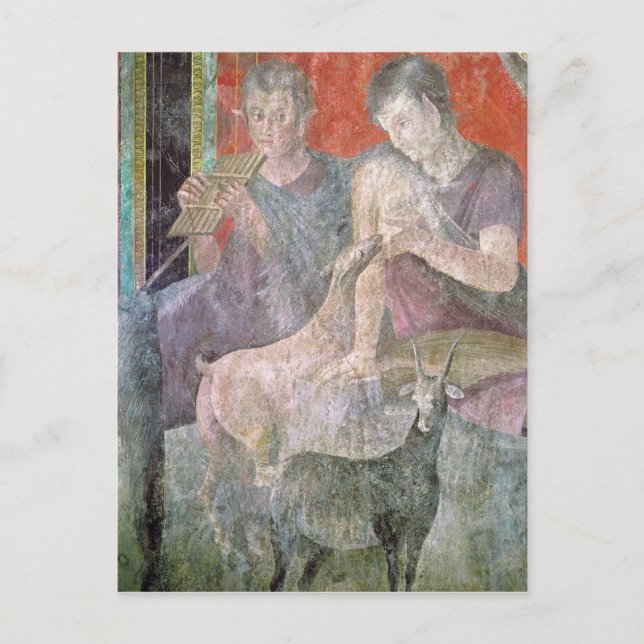 Satyr and Nymph Postcard (Front)