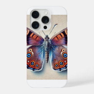 Satyr Butterflies 080824IREF238 - Watercolor iPhone 15 Pro Case