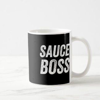 Sauce Boss Chef Bbq Cook Food Humorousa  Coffee Mug