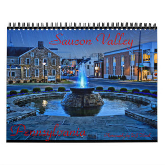 Saucon Valley Pa. USA Calendar