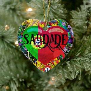 Saudade Ceramic Ornament
